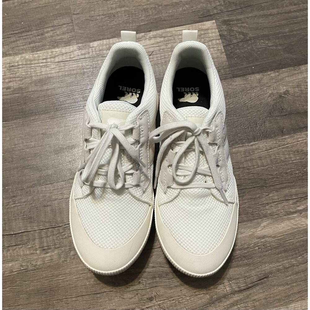 Sorel Shoes Women’s 8.5 Sea Salt Out N About III Low Sneakers Waterproof‎